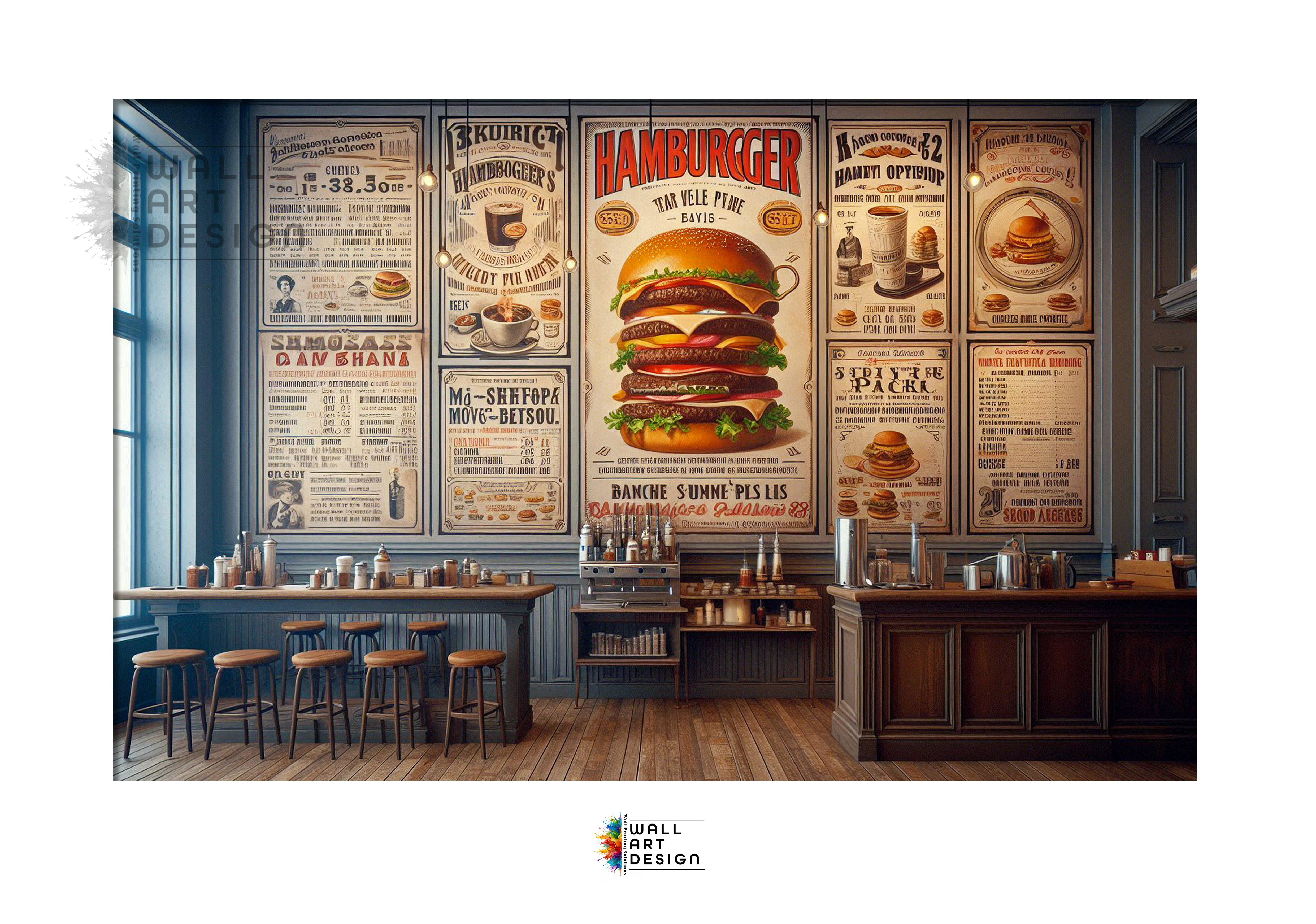 Colorful Wall Art Design